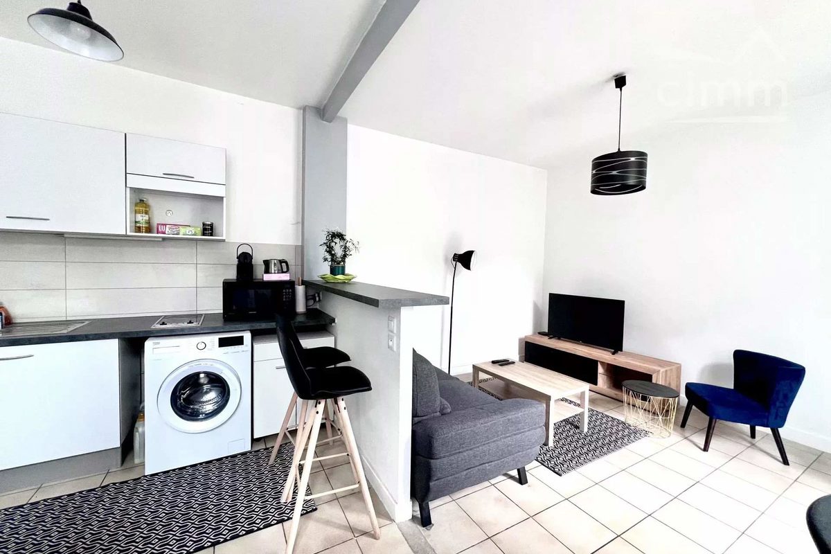 Chantilly: gemeubileerd F2-appartement te huur