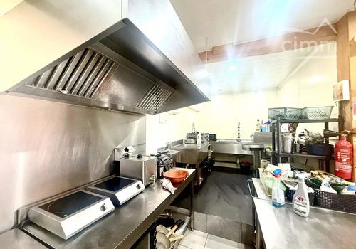 Handelsfonds van een restaurant – Jachthaven