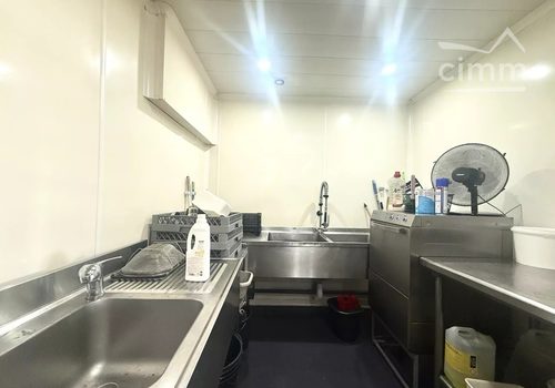 Handelsfonds van een restaurant – Jachthaven