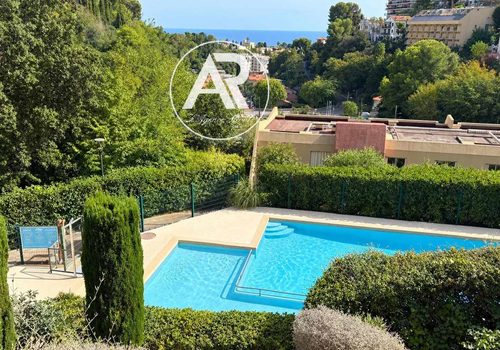 Nice Bas Fabron - 2/3 rooms - Terrace with unobstructed view, cellar, optional parking