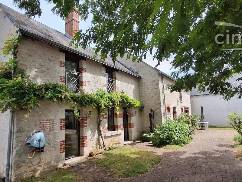 TE KOOP, Vineuil, charmant landgoed met bed & breakfast, vakantiewoningen en zwembad
