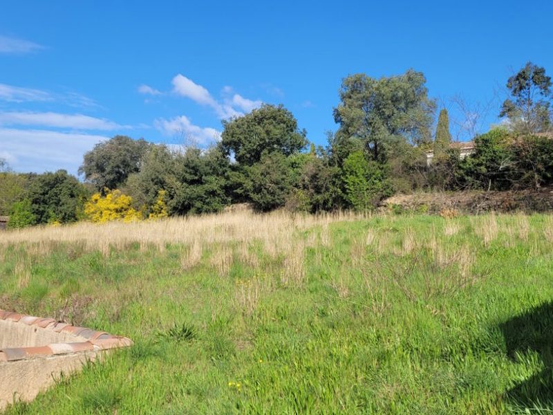 Un terrain plat constructible de 928 m² dans un très joli hameau