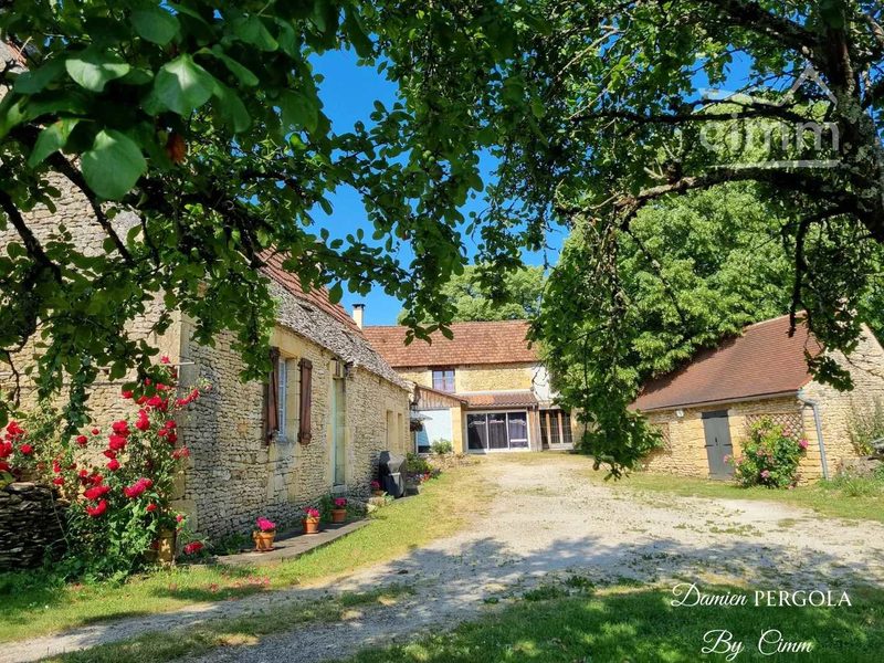 Karaktereigendom met 5 suites, schuur en loods in het hart van de Périgord Noir
