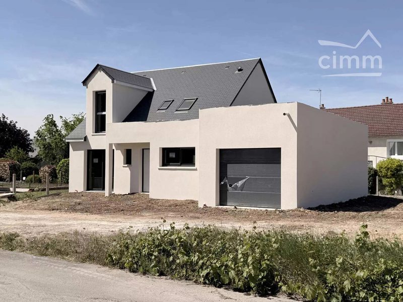 NIEUW HUIS MET 3 SLAAPKAMERS – VINEUIL – OPLEVERING EIND VAN HET JAAR