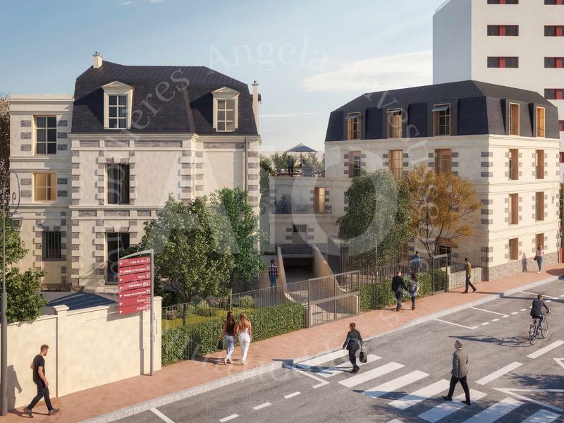 Appartement T1bis de 29,33 m² situé Boulevard du Couchant à N