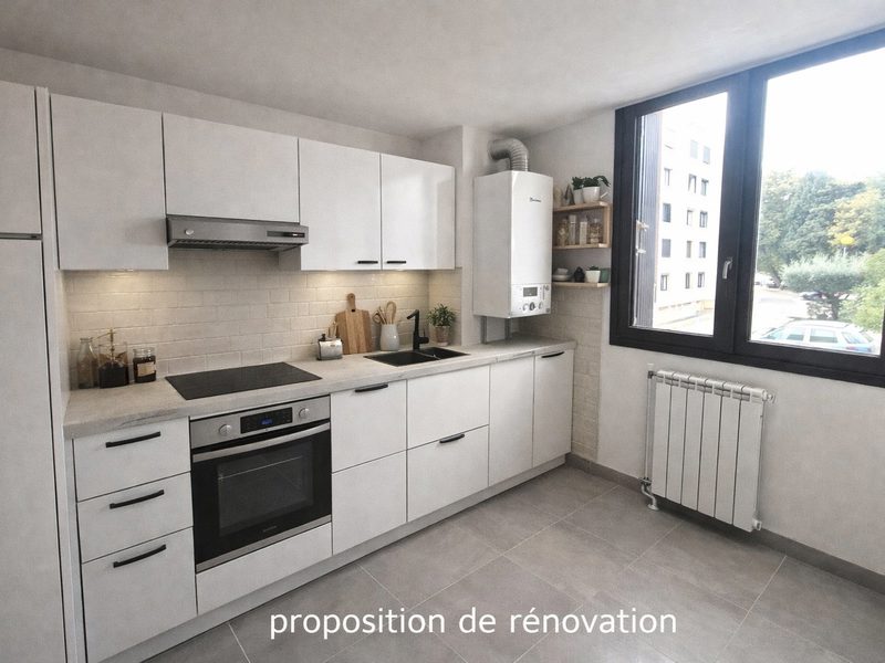 Appartement T3, parking, cave