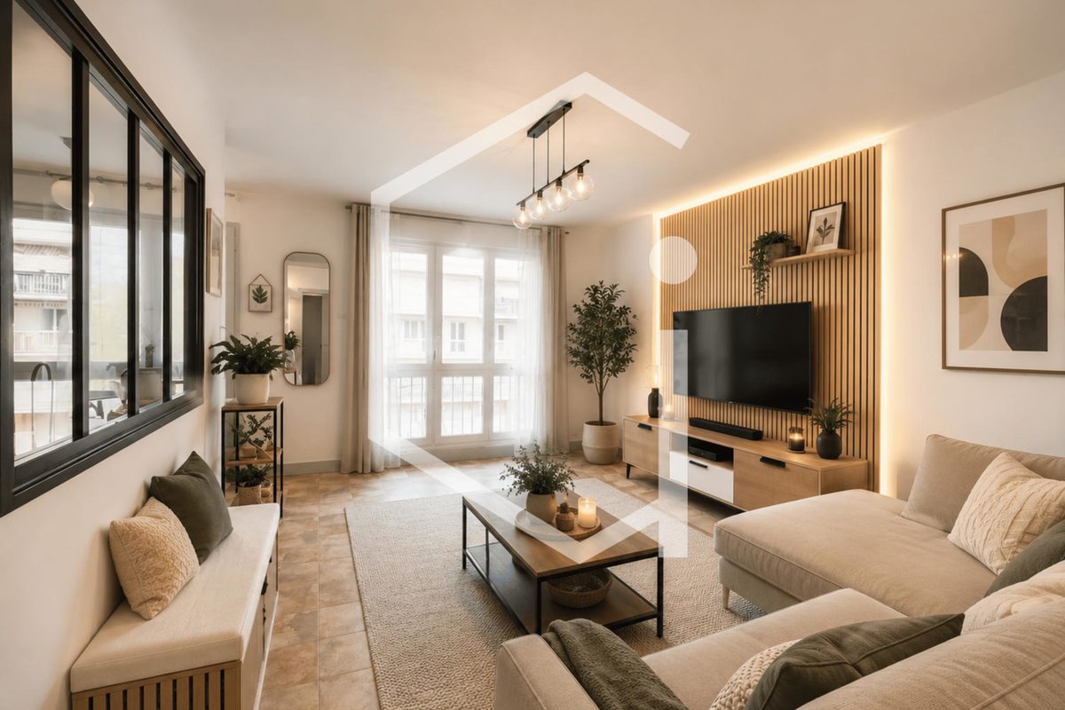 Appartement T2 avec balcon, cave et garage - Centre-ville de