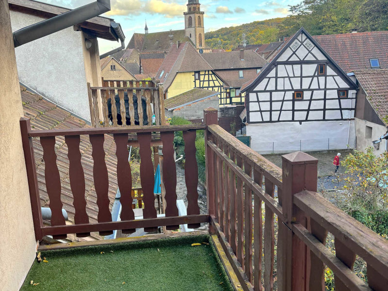 ANDLAU : spacieux F3/4 avec Garage, Balcon vue sur la rivièr