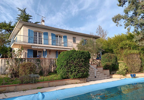 Villa, park en zwembad