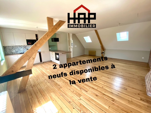 New development Longueau 2 spacious apartments T3 and T4 of