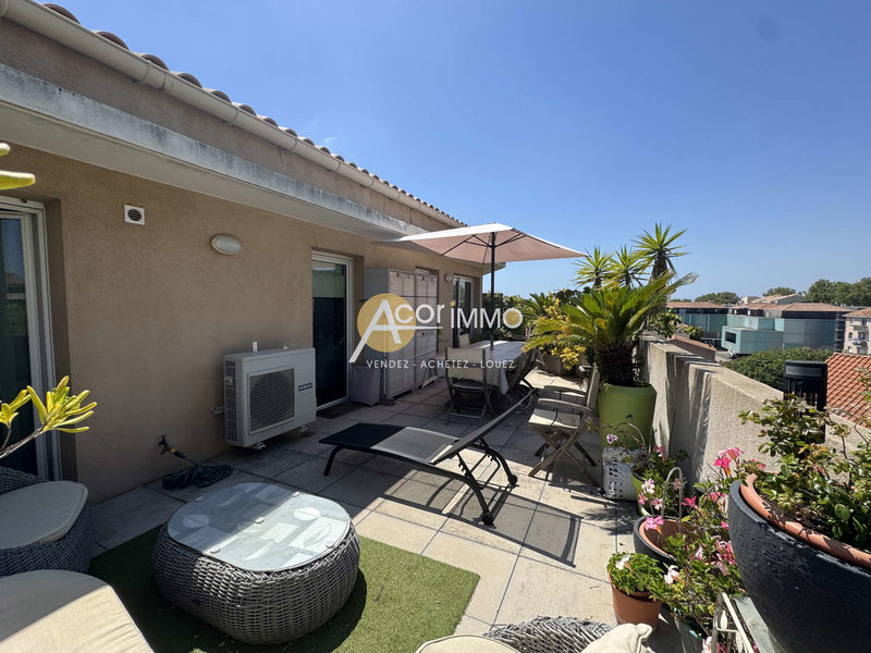 SIX FOURS CENTRE, magnifique appartement 3 pièces de 82 m² av