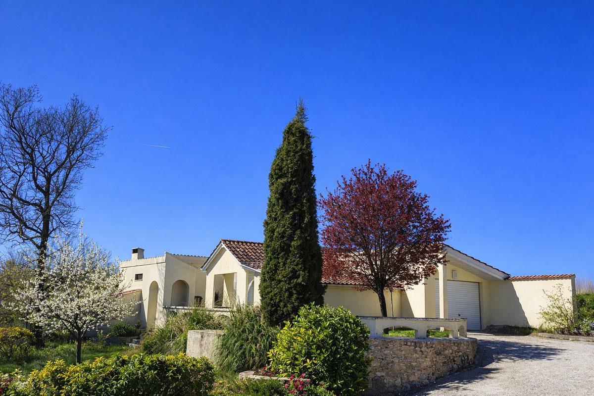 House on the heights of Montaigu, 3 bedrooms, garage, garden