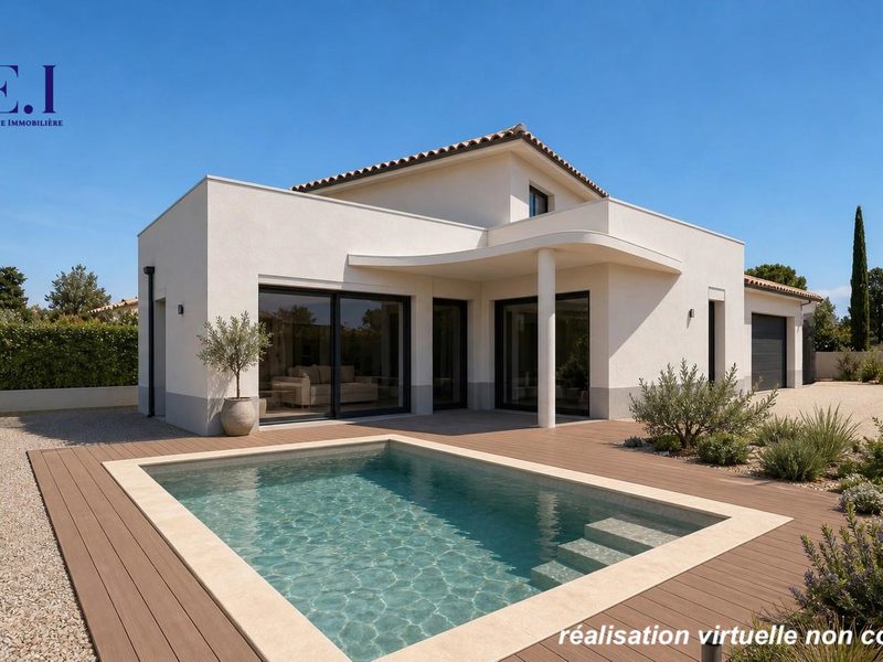 Six-Fours-Les-Plages - Villa individuelle avec jardin, piscine