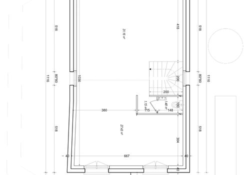 Bouwgrond van 294m2 met bouwvergunning