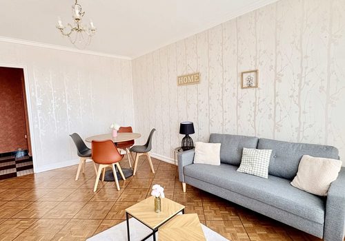 Bright apartment with pleasant volumes