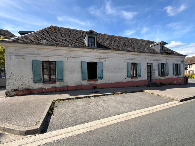 CRECY-EN-PONTHIEU, ENSEMBLE IMMOBILIER, 4 LOGEMENTS, 150m2,