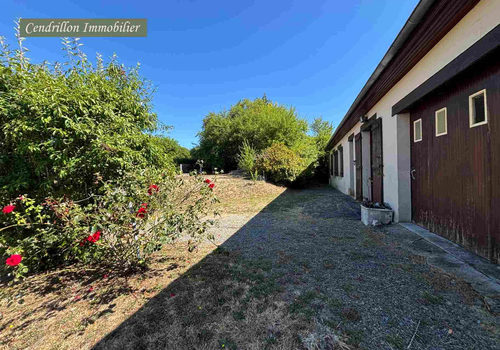 Pavillon plain-pied 3 chambres, à rénover mais habitable immédiatement,