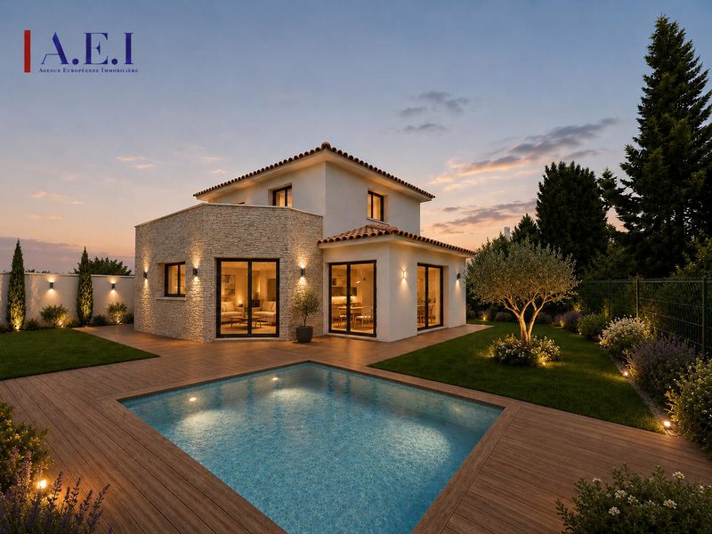 Six-Fours-Les-Plages - Villa individuelle avec jardin, piscine