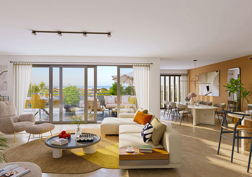SIX-FOURS-LES-PLAGES PROGRAMME NEUF T3/T4 & VILLA VUE MER