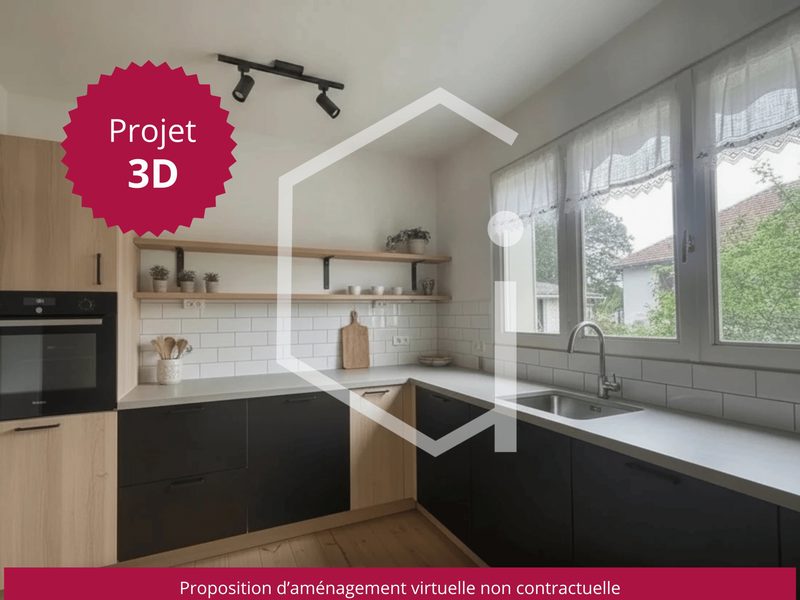 Ensemble de deux maisons - Terrain de 850m2 - Dépendance
