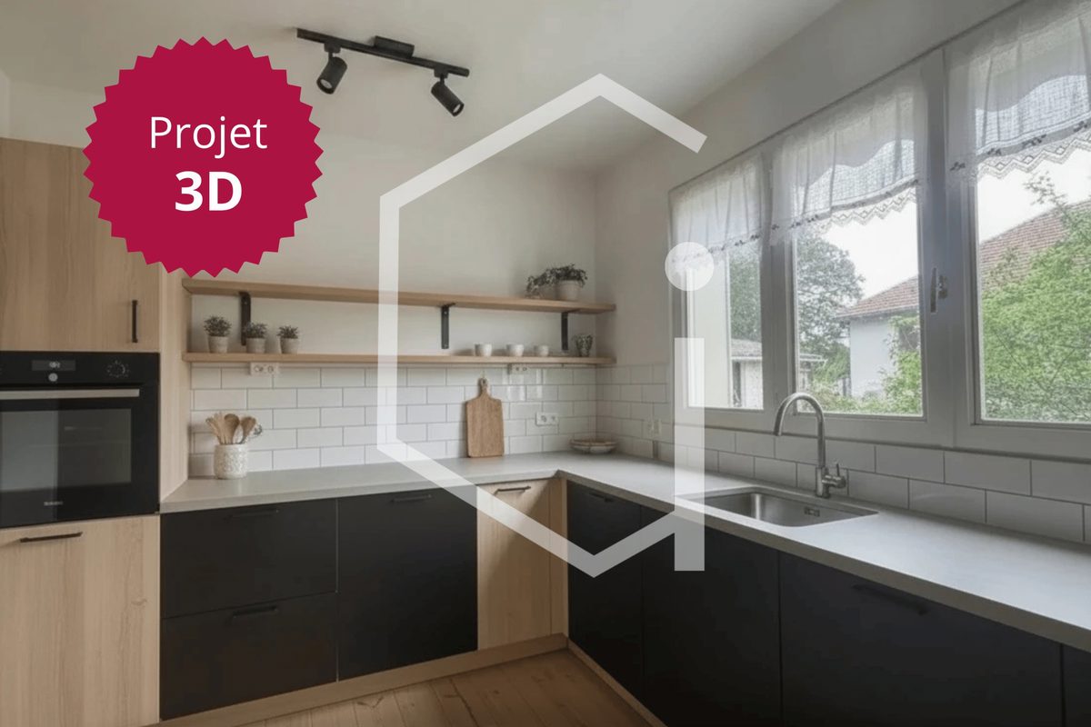 Ensemble de deux maisons - Terrain de 850m2 - Dépendance