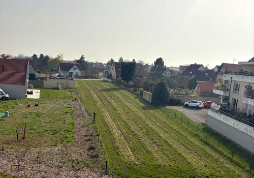 BARR : 6,5 ares : Terrain à bâtir plat en lotissement