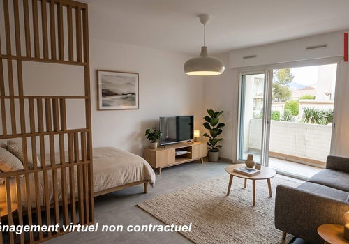 La Seyne sur Mer - Appartement T1 met terras, parkeerplaats & c