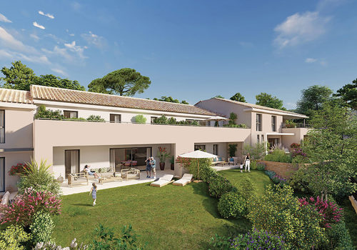 SIX-FOURS-LES-PLAGES PROGRAMME NEUF DU T3 AU T5 VUE MER