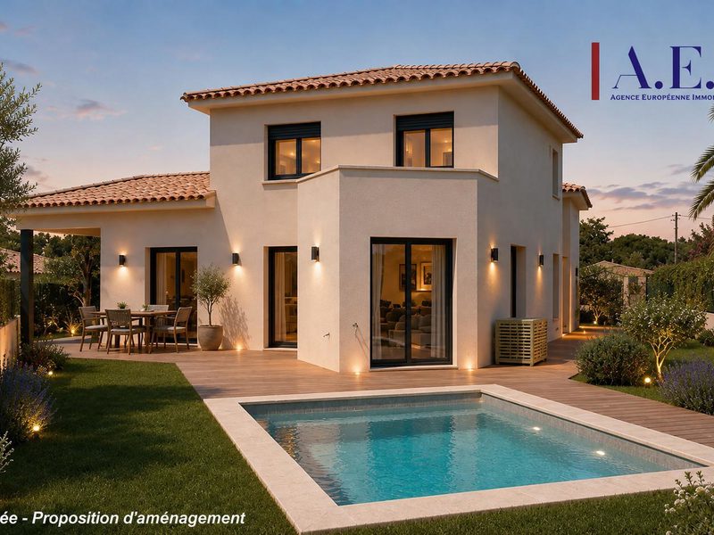 Six-Fours-Les-Plages - Villa individuelle avec jardin, piscine