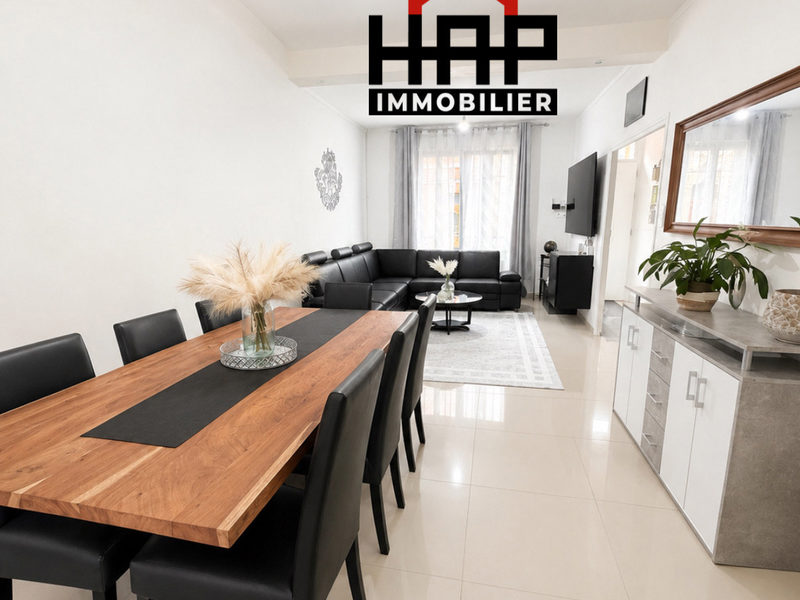 Maison de ville spacieuse de 130 m² dans un secteur recherché avec grand jardin