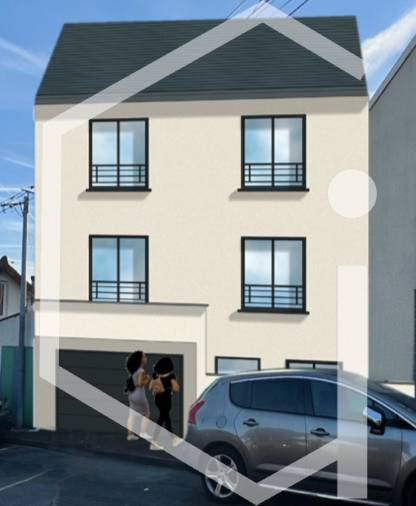 Bouwgrond van 294m2 met bouwvergunning