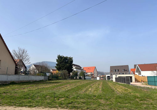 BARR : 6,5 ares : Terrain à bâtir plat en lotissement