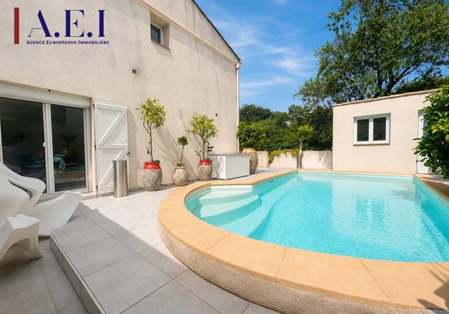 Five-room house with swimming pool