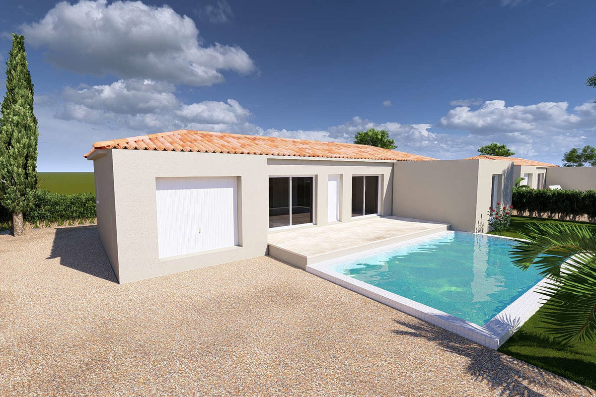 New villa on 700m2 of land with reduced fees and benefits