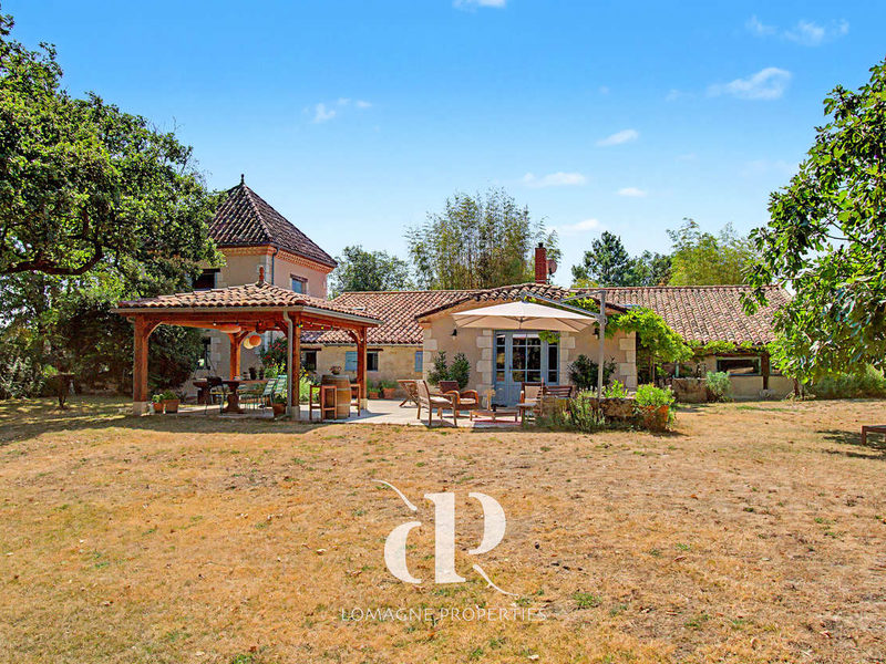 A character house in a peaceful hamlet
