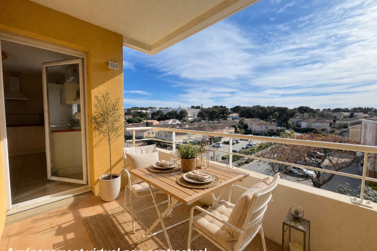 Mar Vivo - vue sur mer, appartement T3 avec terrasse et parking