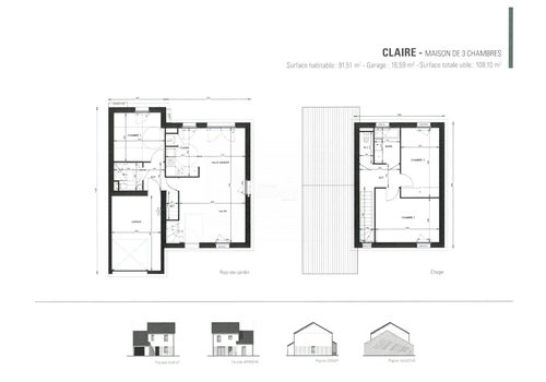 Nouveau programme immobilier à Hauteville-sur-Mer – Villas d'