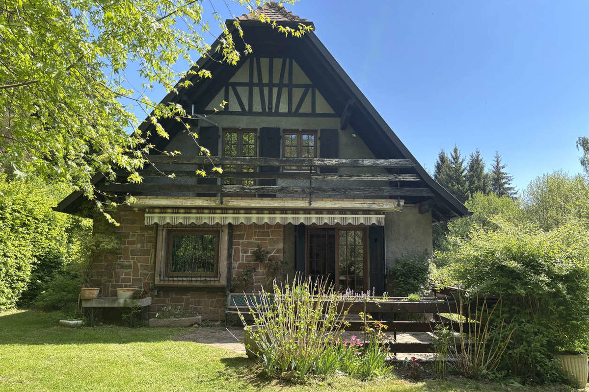 LE HOHWALD: HOUSE + CHALET COMPLEX on 19 ares