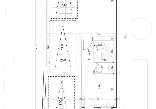 Bouwgrond van 294m2 met bouwvergunning