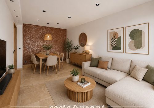 BANDOL Renovated 1-bedroom apartment with garden and terra