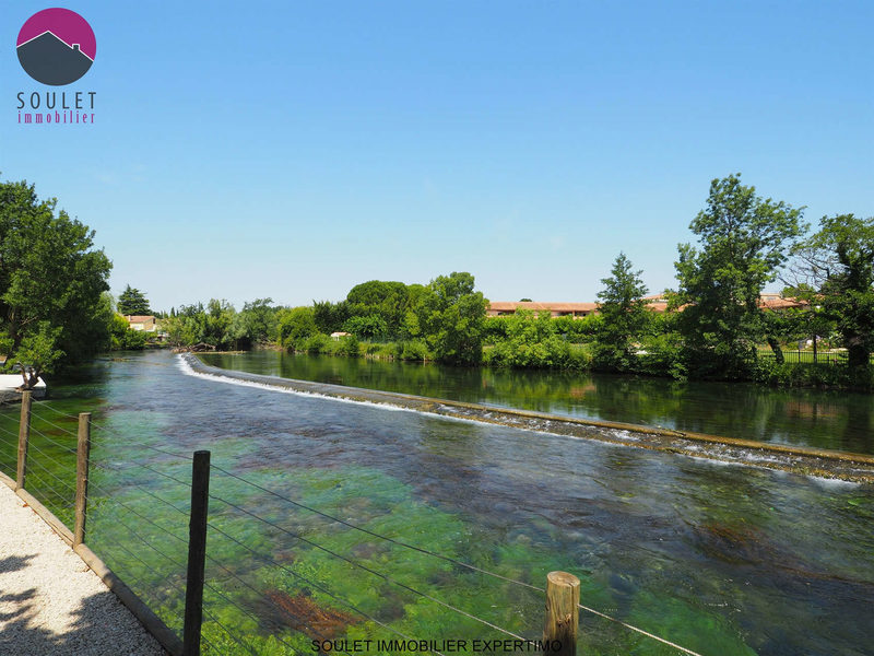 Magnificent property on the banks of the Sorgue
