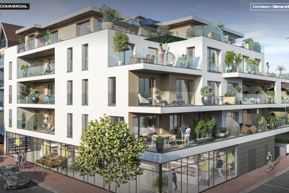 Le Touquet: at the foot of the covered market, Luminescen residence
