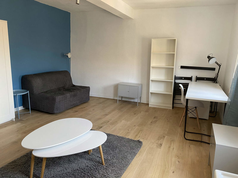 GESTOFFEERD APPARTEMENT MET 1 KAMER IN HARTJE CASTELNAUDARY