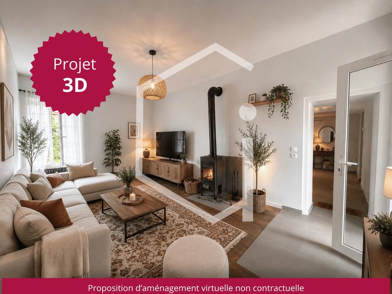 Ensemble immobilier avec dépendances à Villechaud