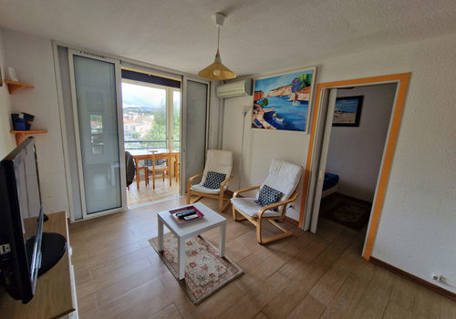 Appartement T1 proche de la plage des Sablettes