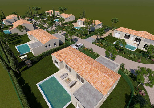 New villa on 700m2 of land with reduced fees and benefits
