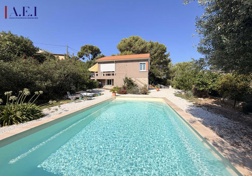 Detached house with swimming pool