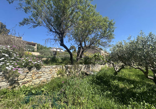 Buildable land in a quiet area